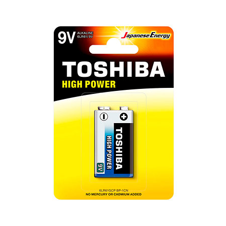 Toshiba Pile 6LR61 - Pack de 1