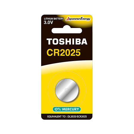 Pile CR2025 - Pack de 1 Toshiba
