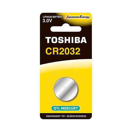 Toshiba Pile CR2032 - Pack de 1