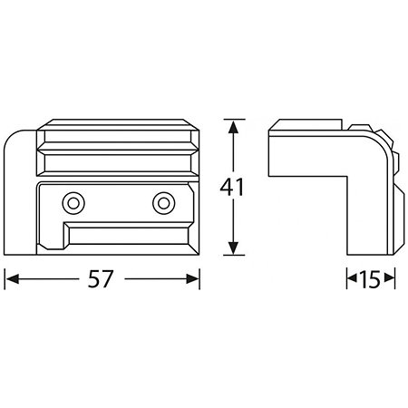 Adam Hall 4072 coin d'enceinte
