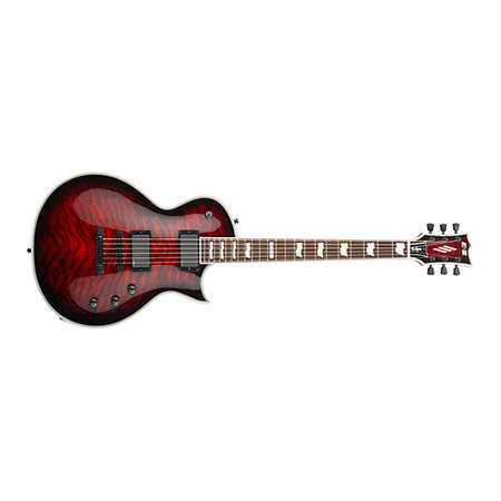 Eclipse EC-II See Thru Cherry Sunburst + étui ESP