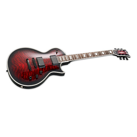 Eclipse EC-II See Thru Cherry Sunburst + étui ESP