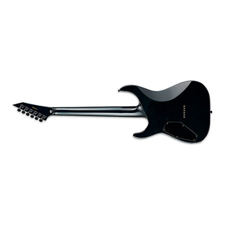 E-II M-II NT Hipshot Black Turquoise Burst + étui ESP