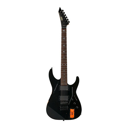 KH-2 Signature Kirk Hammett Distressed Black + étui ESP