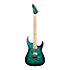 E-II M-II NT Hipshot Black Turquoise Burst + étui ESP