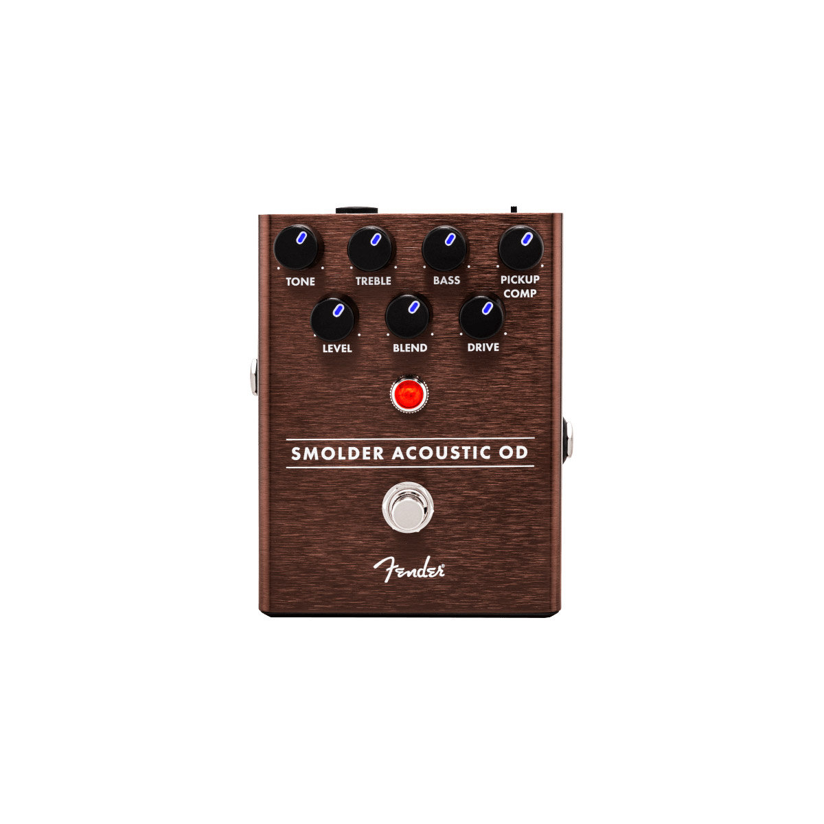Fender Smolder Acoustic OD - Pédale Overdrive Pour Guitare Acoustique Avec Simulation Haut-Parleur