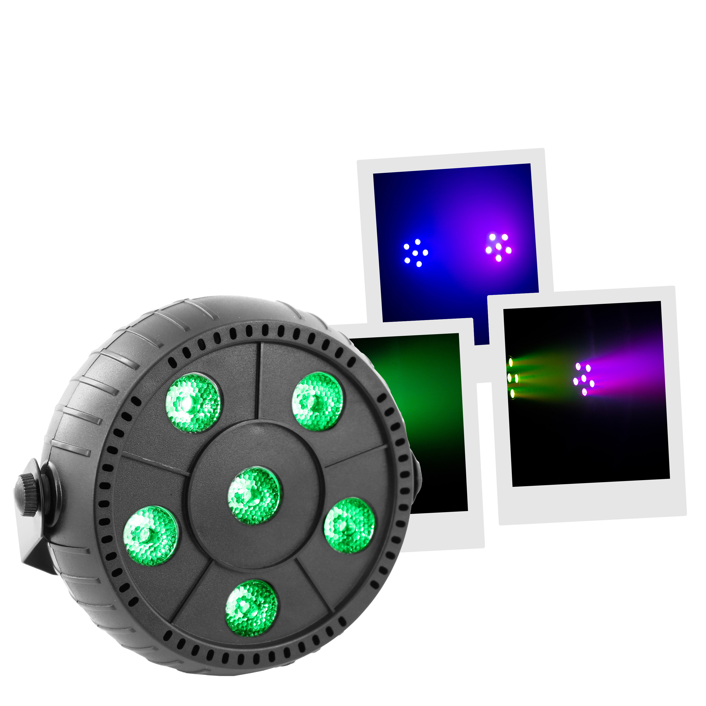 Mega LED 6X3W Par Led KWARK Lighting