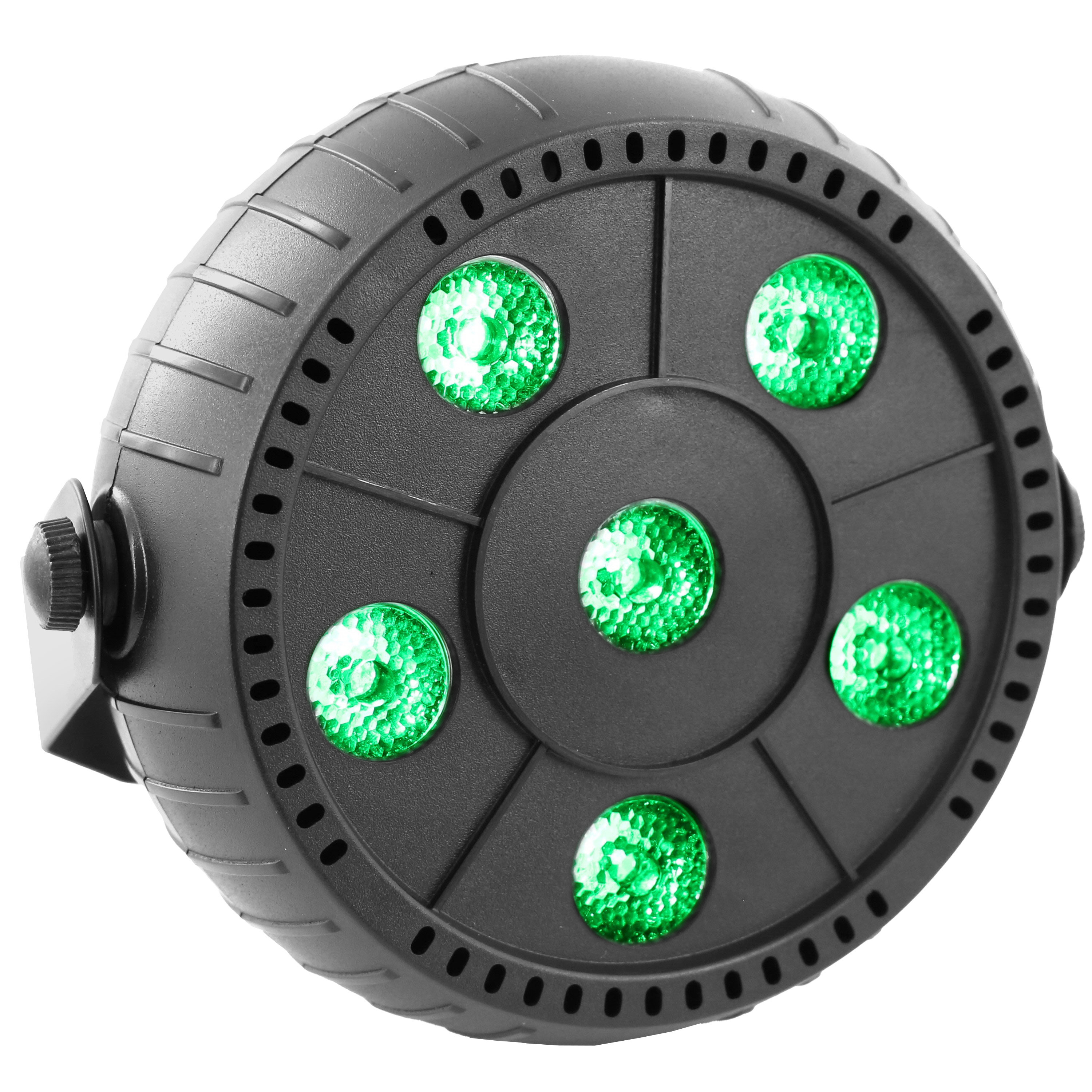 Mega LED 6X3W Par Led KWARK Lighting
