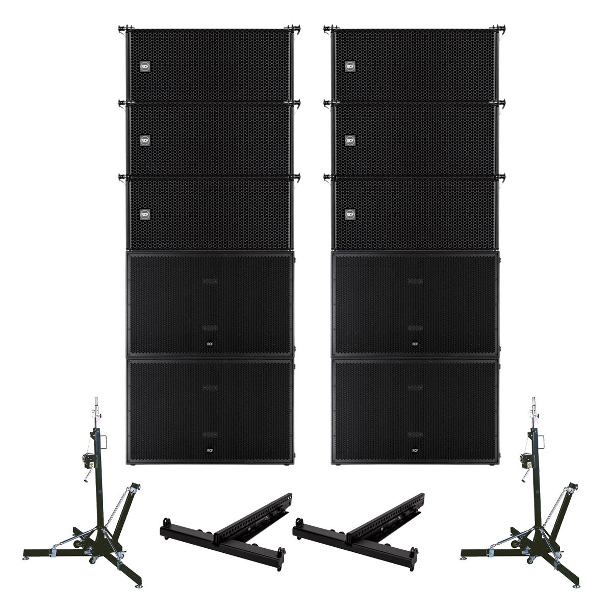 RCF Line Array HDL 6-A Pack - Pack enceintes SonoVente.com