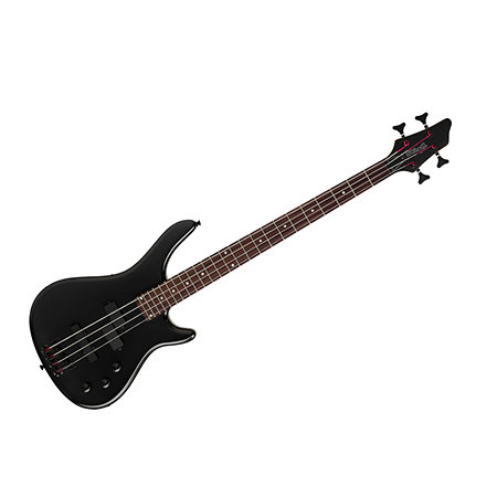 Black Stagg BC300LH-BK 4 String Fusion Left-Handed Electric Bass Guitar 
