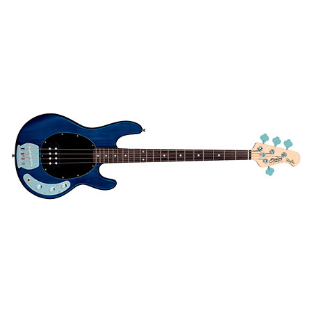 Sterling by Music Man StingRay RAY4 Transparent Blue Satin