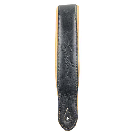 Godin Vintage Black Tan Leather