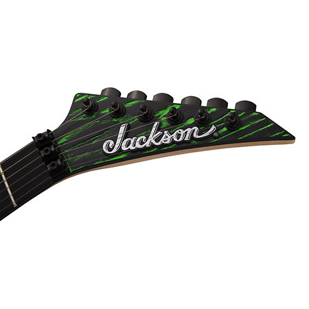Pro Series Dinky DK2 Ash Ebony Green Glow Jackson
