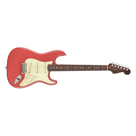 Fender Limited Edition American Pro Stratocaster Solid Rosewood Neck Fiesta Red