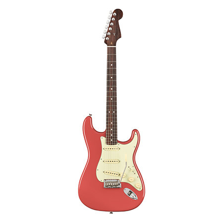 Limited Edition American Pro Stratocaster Solid Rosewood Neck Fiesta Red Fender
