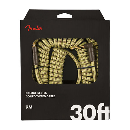 Fender Deluxe Coil Cable 9M Tweed