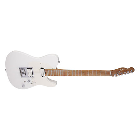 Pro-Mod So-Cal Style 2 24 HH HT CM Caramelized MN Snow White Charvel