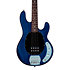 StingRay RAY4 Transparent Blue Satin Sterling by Music Man
