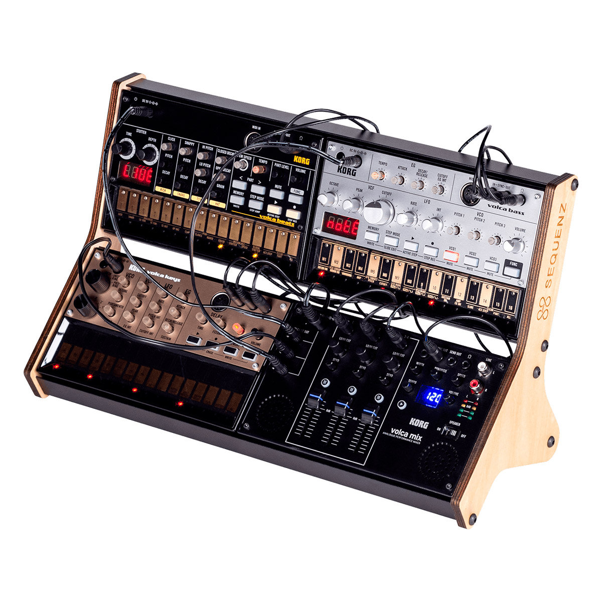 Korg Sound Module Rack Korg Rack Volca 2x2 - Expander / Sound Module SonoVente.com - en