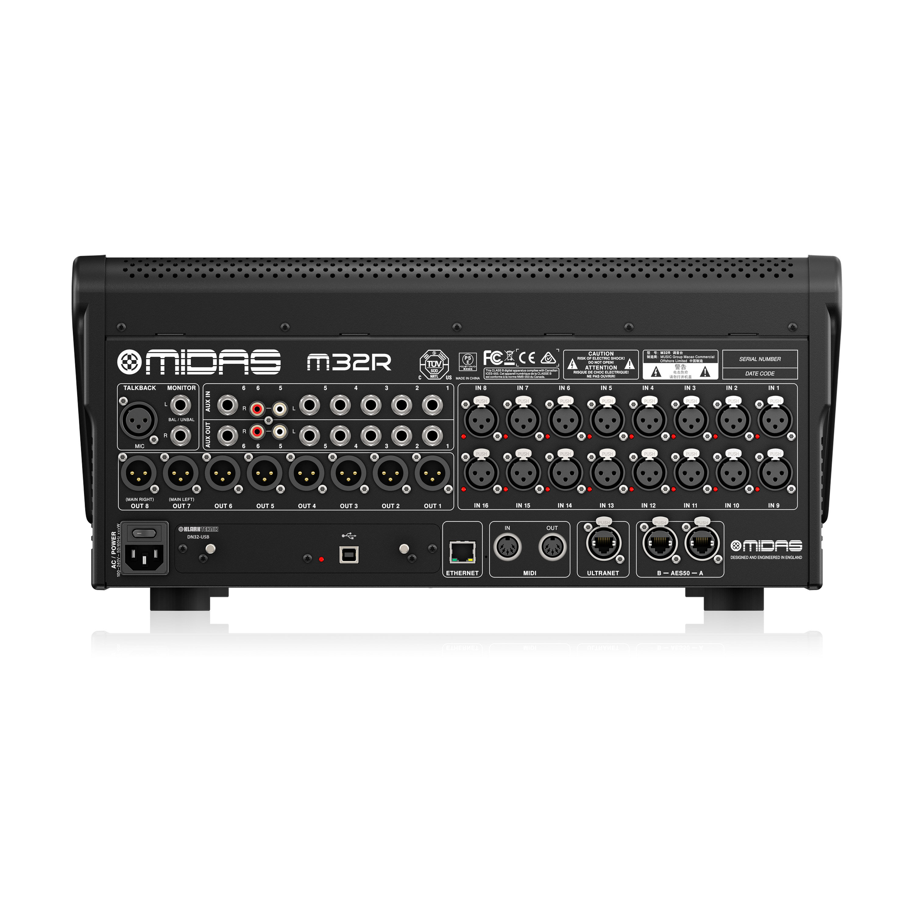 Midas M32R Console de Mixage Numérique