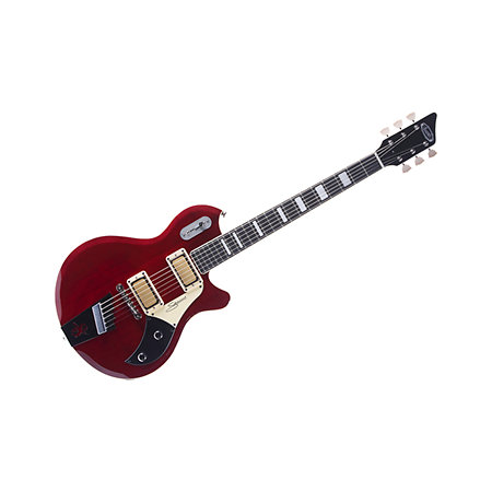 Supro 1296 Silverwood Transparent Red