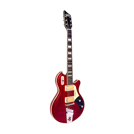 1296 Silverwood Transparent Red Supro