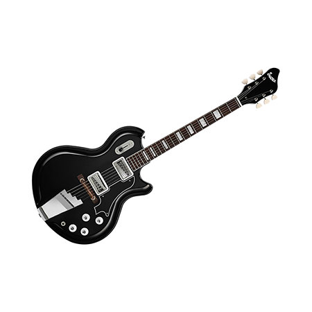 Supro 1582 Corona II Jet Black