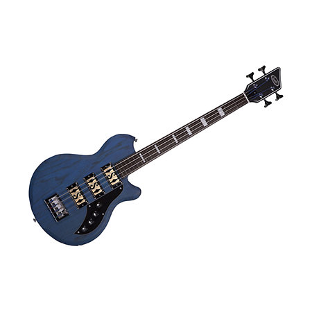Supro 2043 Huntington III Piezo Transparent Bleu