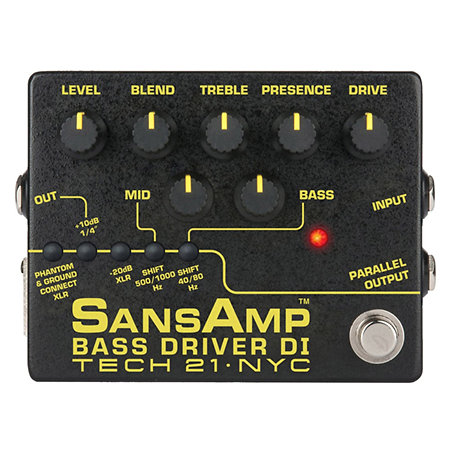Tech 21 Bass Driver D.I. V2 SansAmp