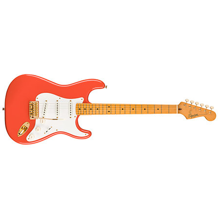 FSR Classic Vibe 50s Stratocaster Fiesta Red Deluxe Bundle Squier by FENDER