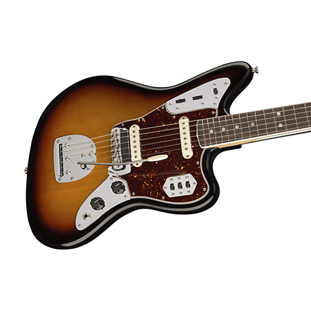 American Original 60s Jaguar RW 3-Color Sunburst Fender