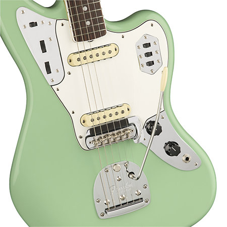 American Original 60s Jaguar RW Surf Green Fender