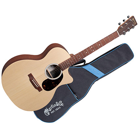 GPC-X2E-01 Sitka/Mahogany + housse Martin Guitars