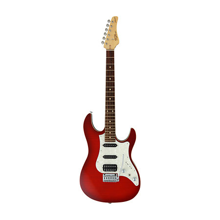 JOS-FM-G Odyssey Transparent Red Burst + housse FGN