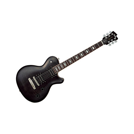 EFL-FM Flame Transparent Black Sunburst Low Gloss + étui FGN