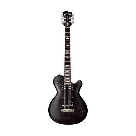EFL-FM Flame Transparent Black Sunburst Low Gloss + étui FGN