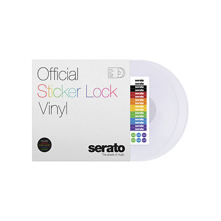 Serato Sticker Lock Vinyl (la paire)