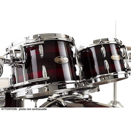Pearl Master Maple Reserve Fusion 20 4 Fûts Red Burst Triband