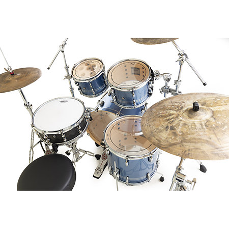 Master Maple Complete Fusion 22 4 Fûts Chrome Contrail Pearl