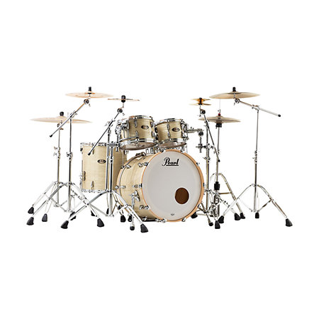 Pearl Master Maple Gum Fusion 20 4 Fûts Platinum Gold Oyster