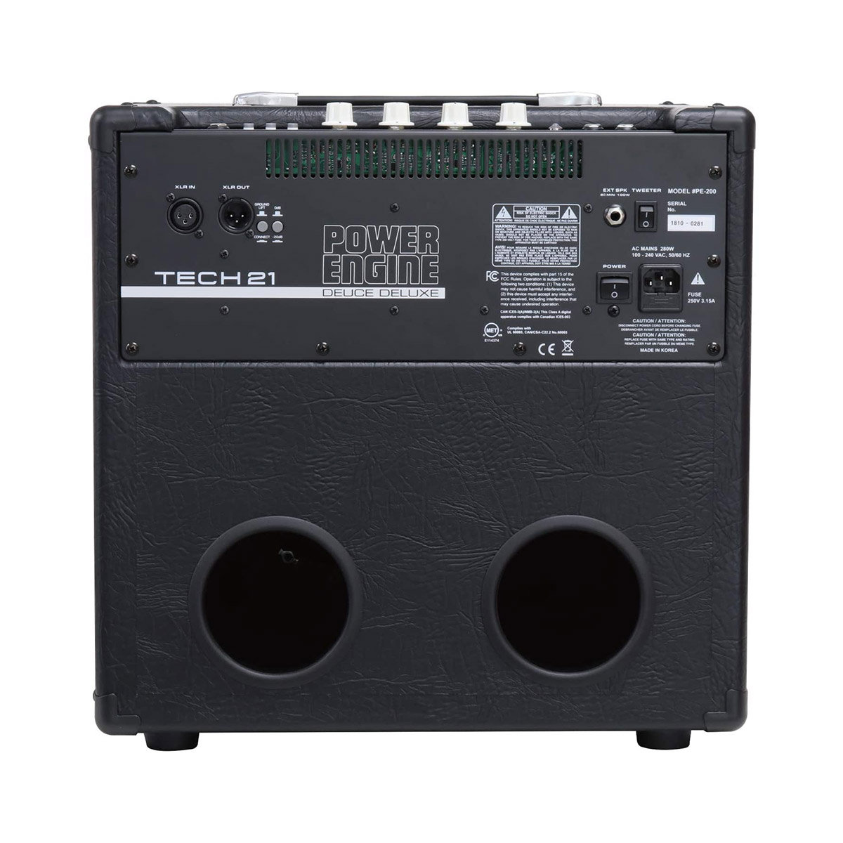 PE200 Power Engine Deuce Deluxe Combo Basse Tech 21