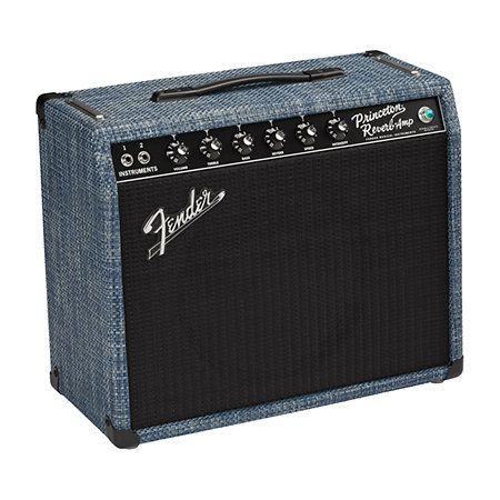Fender 2020 Limited Edition Princeton Reverb Celestion Alnico Blue Chilewich Denim