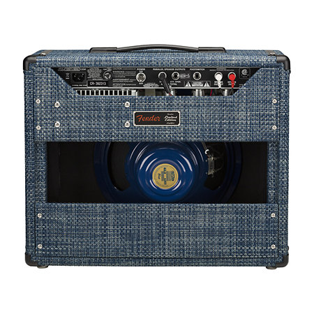 2020 Limited Edition Princeton Reverb Celestion Alnico Blue Chilewich Denim Fender