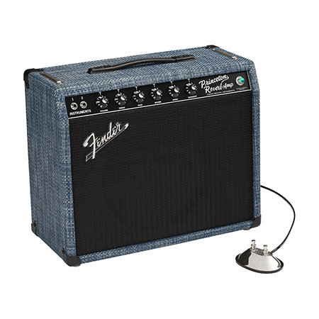 2020 Limited Edition Princeton Reverb Celestion Alnico Blue Chilewich Denim Fender