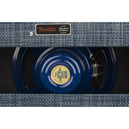 2020 Limited Edition Princeton Reverb Celestion Alnico Blue Chilewich Denim Fender