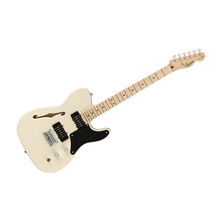 Squier by FENDER Paranormal Cabronita Telecaster Thinline MN Olympic White