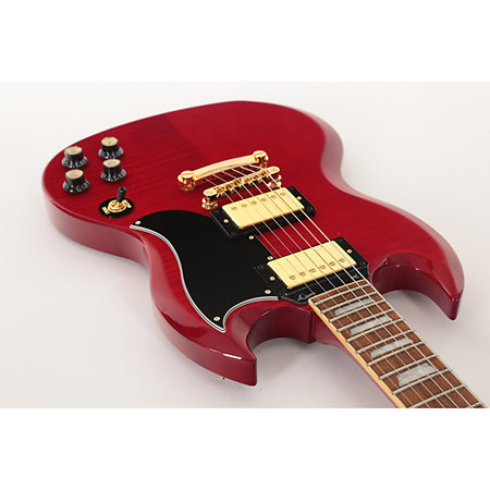 Epiphone G-400 Deluxe Pro Translucent Red Edition Limitée