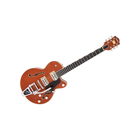 Gretsch Guitars G6659T Players Edition Broadkaster Jr Bigsby USA Full Tron Roundup Orange