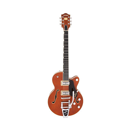 G6659T Players Edition Broadkaster Jr Bigsby USA Full Tron Roundup Orange Gretsch Guitars