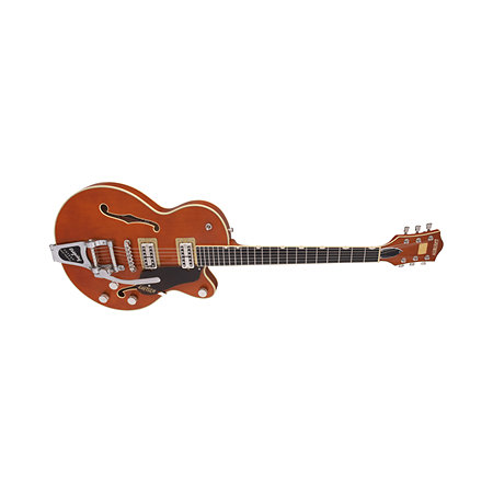 G6659T Players Edition Broadkaster Jr Bigsby USA Full Tron Roundup Orange Gretsch Guitars